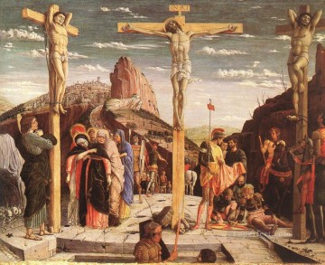 Mantegna Art Painting - Crucifixion painter Andrea Mantegna religious Christian